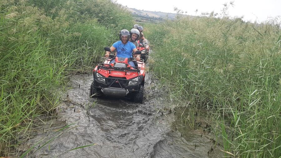 From Ribera: Quad Tour in the province of Agrigento - Returning to Ribera Through More Off-Road Country