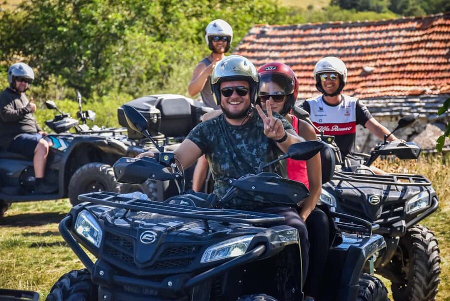 From Split: ATV Dinara Mountain Tour with Picnic - The guides and the feel of the outing