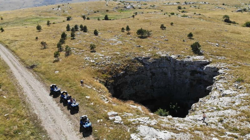 From Split: Dinara Nature Park Quad Adventure with Swimming - The river and summer swimming stop