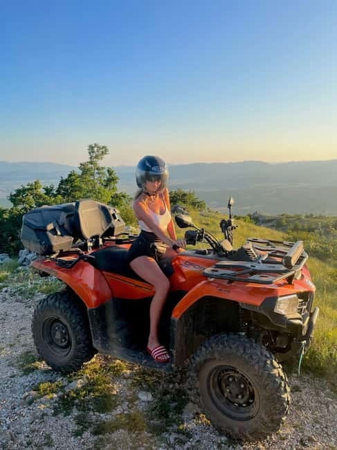 From Split: Off-Road Quad Safari Experience - Getting ready for the ride near Split