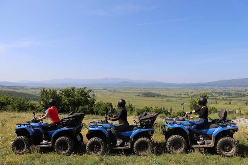 From Split: Three Rivers Quad Tour with Swimming and Lunch - Jasensko and the ride back