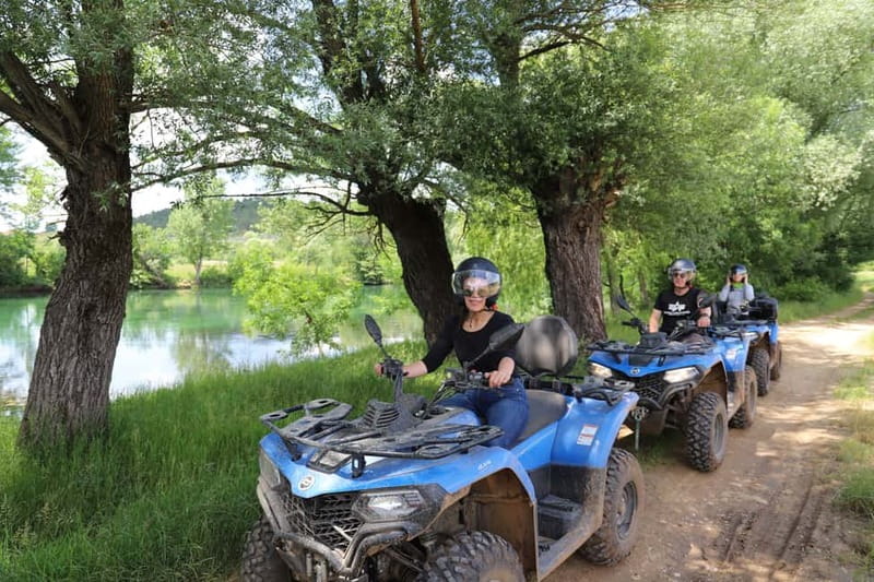From Split: Three Rivers Quad Tour with Swimming and Lunch - How difficult is the quad riding?