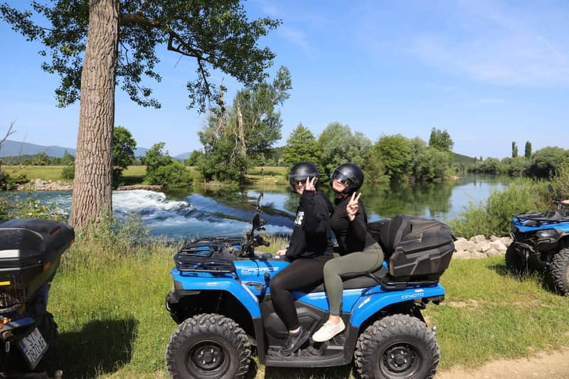 From Split: Three Rivers Quad Tour with Swimming and Lunch - The first ride: Panj and the Cetina