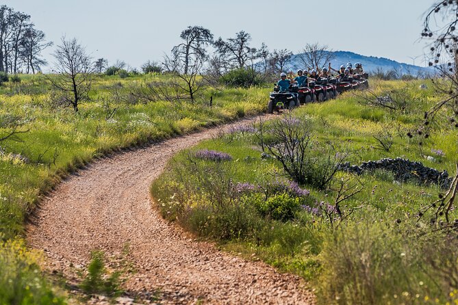 From Split & Trogir: ATV Quad Tour on Island Čiovo - Heliodrom, island beaches, and the return through Slatine