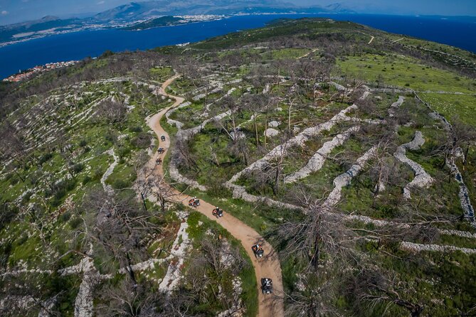 From Split & Trogir: ATV Quad Tour on Island Čiovo - What the $90.02 price includes
