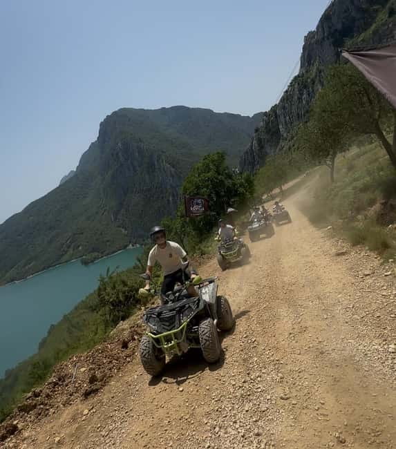 From Tirana: Bovilla Quad Highlights Tour - The 45-minute return ride