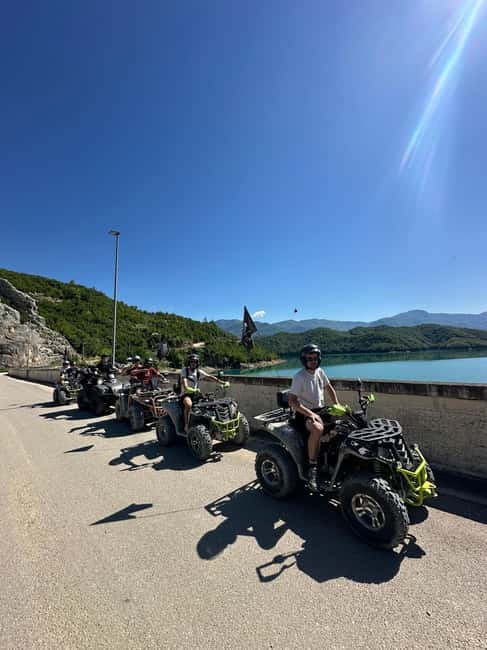 From Tirana: Bovilla Quad Highlights Tour - The guides and the small-group format