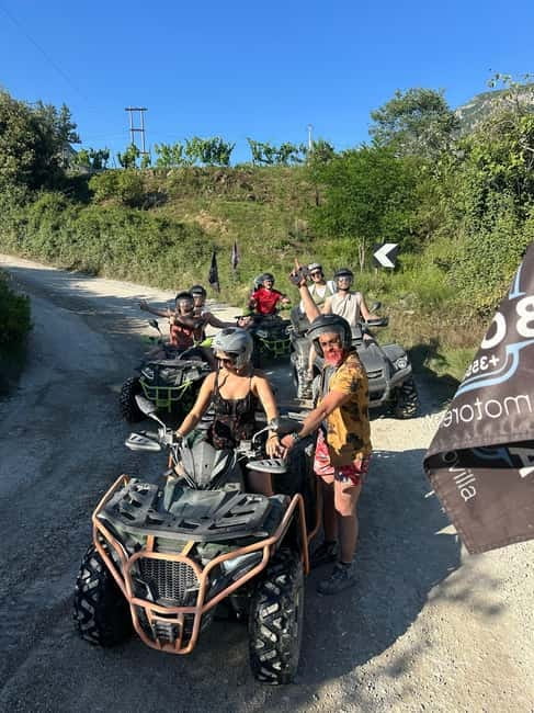 From Tirana: Bovilla Quad Highlights Tour - The first 40 minutes: learning the quad bikes
