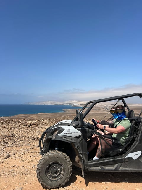 Fuerteventura: 4x4 buggy Can Am adventure east to west - Starting in Costa Calma with a short road section
