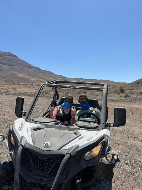 Fuerteventura: 4x4 buggy Can Am adventure east to west - Through the Lajita ravine and out toward Las Hermosas