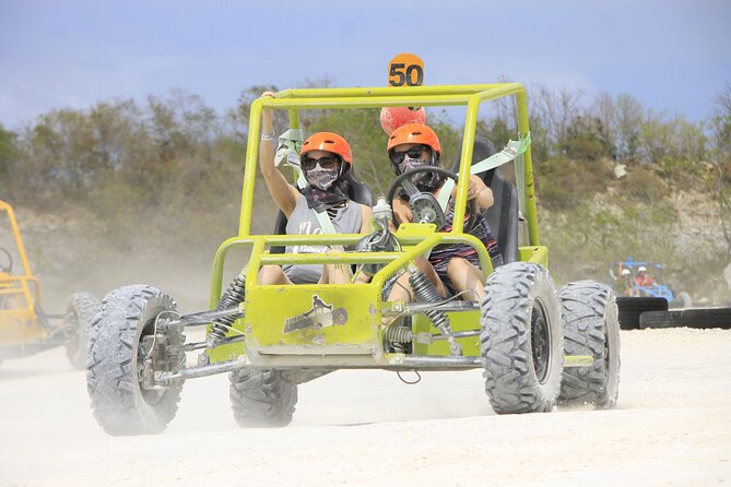 Full Access To Bavaro Adventure Park - With Buggys & Lunch - Phones, lockers, photos, and extra costs