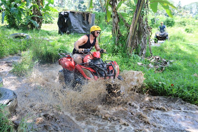Full-Day Bali Adventure Tour with Quad Bikes and Rafting - Lunch, lockers, and a welcome shower