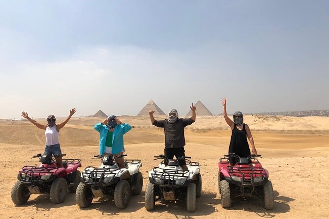 Full Day Tour to Giza with Camel & ATV Ride and Dinner Show - Seeing the Great Pyramid and Sphinx in three hours