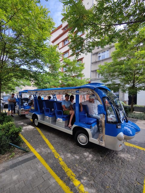 Gdansk: City Sightseeing Tour Eco Electric Buggy Golf Cart - From World War II to Westerplatte