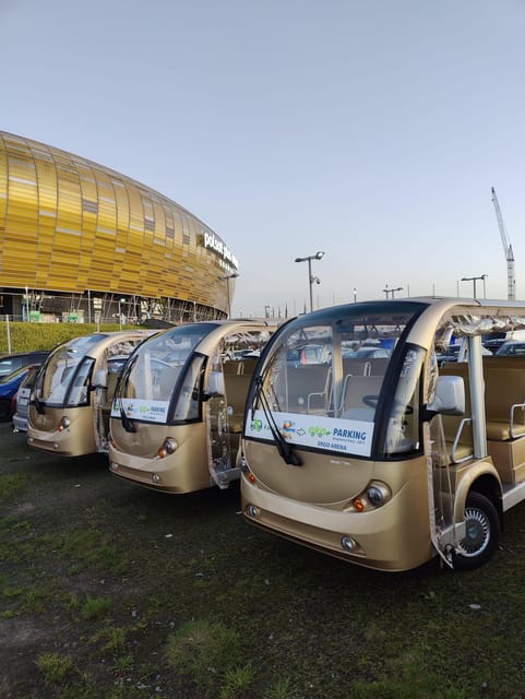 Gdansk: City Sightseeing Tour Eco Electric Buggy Golf Cart - The Shipyard and the Solidarity story