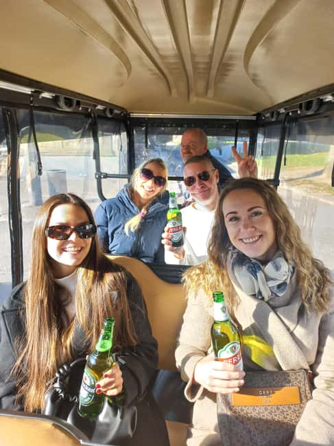Gdansk: Top Unlimited Beer & Highlights Tour by Golf Buggy - Starting near Neptune’s Fountain