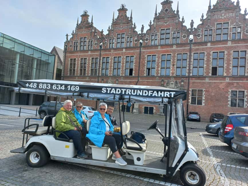 Gdansk: Top Unlimited Beer & Highlights Tour by Golf Buggy - Weather and comfort in every season