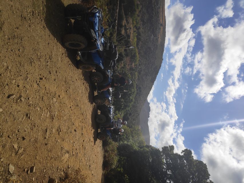 Georgioupolis Quad ATV Safari - The Ride Itself: Dirt Roads, Hills, and Wide Views