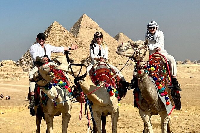 Giza Pyramid tour with ATV,Camel,Lunch,shopping,Dinner Show - The Sphinx and its protective face