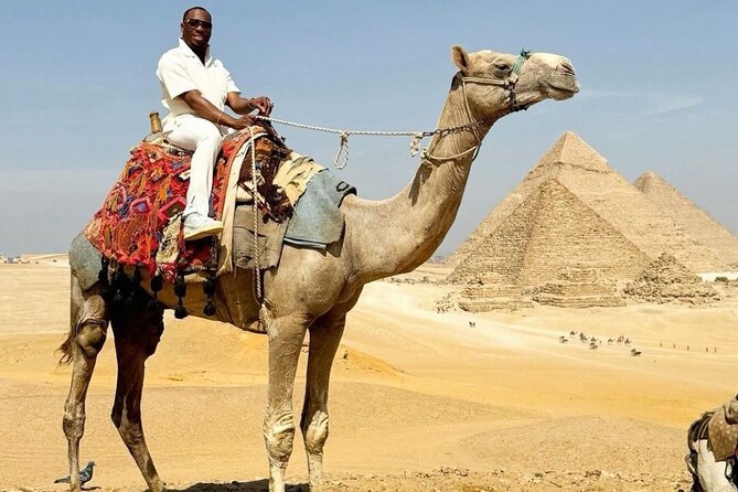 Giza Pyramids, Camel ride and Shopping with ATV Quad bike - A full Cairo day built around the Giza Plateau