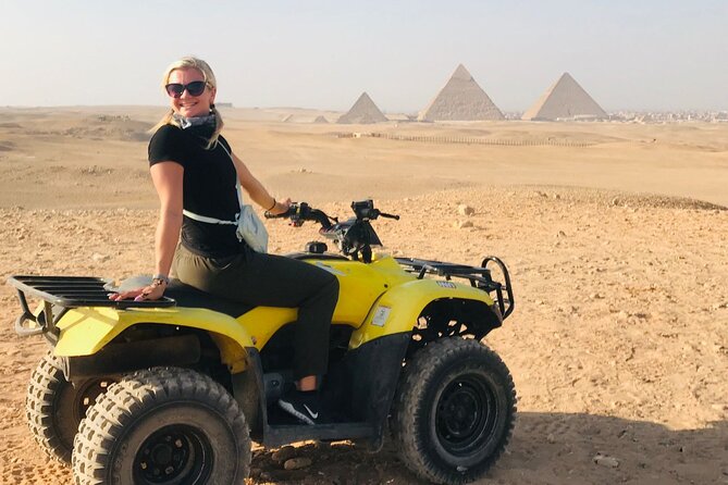 Giza pyramids, Sphinx, ATV bike, Lunch,Camel ride, Dinner cruise& shopping tour - The day in six quick points