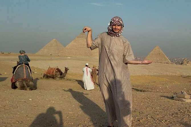 Giza Pyramids, Sphinx ,Camel Ride, ATV Quad Bike Private Excursion - A four-hour plan built around the Giza Plateau