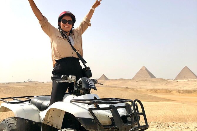 Giza Pyramids, Sphinx ,Camel Ride, ATV Quad Bike Private Excursion - Local bazaars and the optional lunch stop