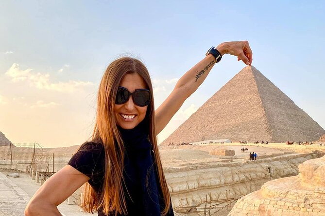 Giza pyramids ,sphinx ,quad bike &camel ride Private Excursion - One hour of quad biking in the Sahara