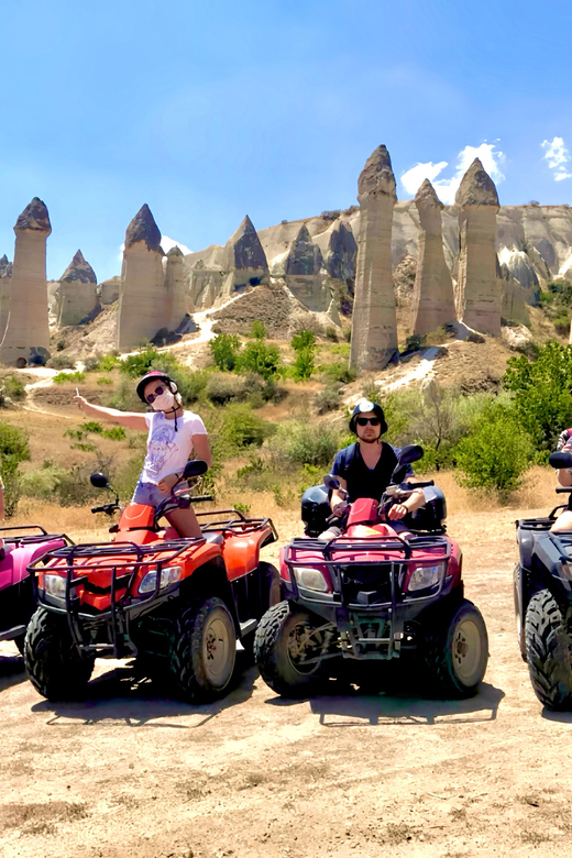 Göreme: Cappadocia Sunset ATV Tour - Swords Valley begins the route