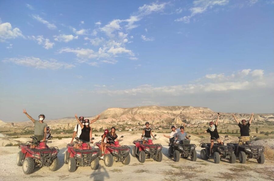 Göreme: Cappadocia Sunset ATV Tour - Red Valley and Rose Valley bring the best scenery