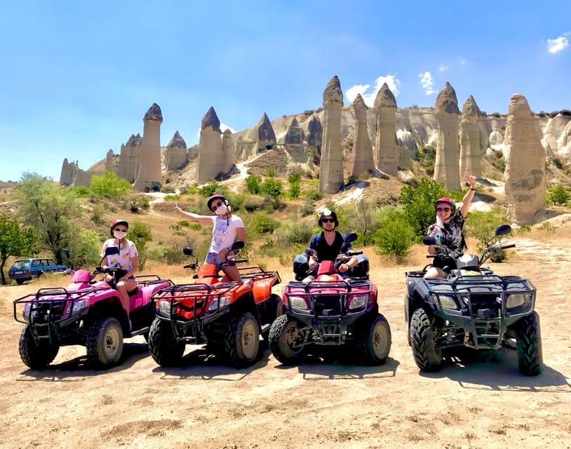 Göreme: Cappadocia Sunset ATV Tour - Love Valley may depend on the route