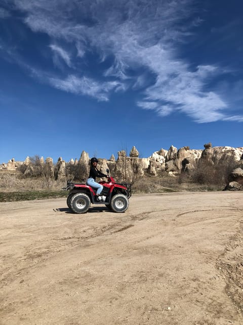 Göreme: Cappadocia Sunset ATV Tour - Kızılçukur Valley provides the sunset finale