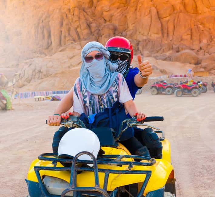 Göreme: Quad Safari through the Sword, Love & Rose Valleys - Sword Valley gives the ride its first jolt