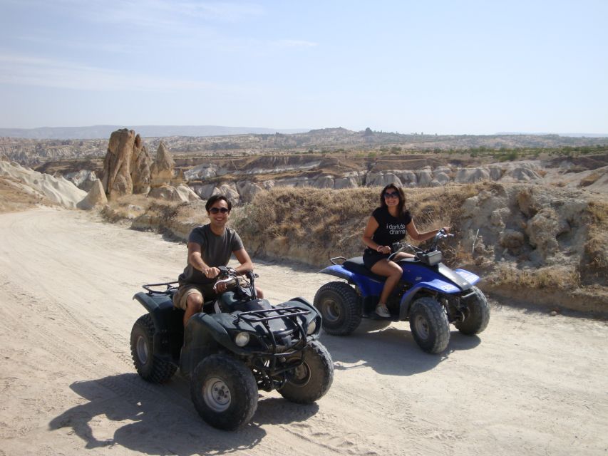 Göreme: Quad Safari through the Sword, Love & Rose Valleys - Cavusin Old Greek Village adds a change of scene