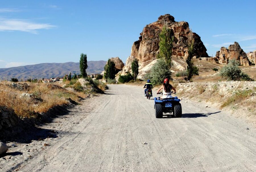 Göreme: Quad Safari through the Sword, Love & Rose Valleys - Love Valley shows Cappadocia’s stranger side