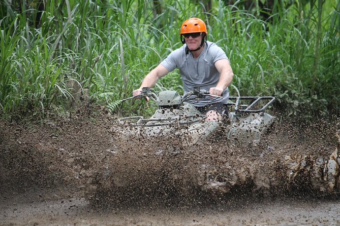Gorilla Cave ATV Bali Ubud, Monkey Forest, Temple, and Lunch - Walking beneath the trees at Sacred Monkey Forest