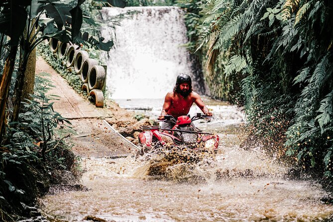 Gorilla Cave ATV Bali Ubud, Monkey Forest, Temple, and Lunch - Who will enjoy this day most