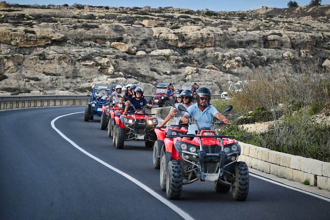 Gozo Full-Day Quad Tour with Private Boat to Gozo & return - Lunch, tasting stops, and shopping