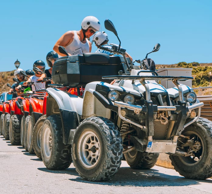 Gozo: Full-Day Quad Tour with Private Round-Trip Boat - Returning by boat through Comino