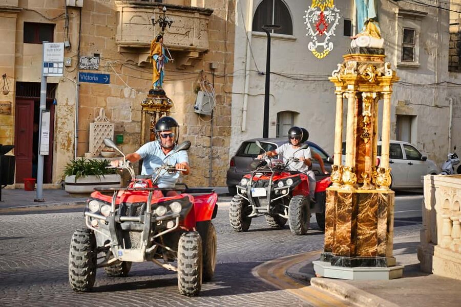 Gozo: Full-Day Quad Tour with Private Round-Trip Boat - Qala Belvedere and the first views