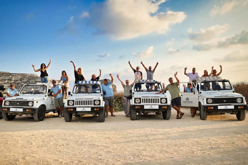 Gozo Island: Shared Sunset UTV Combi Tour & Comino Visit - The UTV Ride Covers Coast, Countryside, and Villages