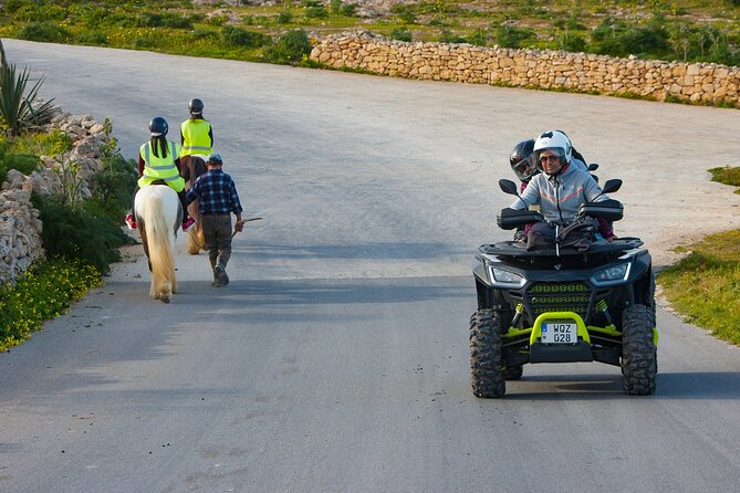 Gozo Quad Bike Day Tour - All-inclusive + Blue Lagoon - Dwejra Bay, Fungus Rock, and the Inland Sea