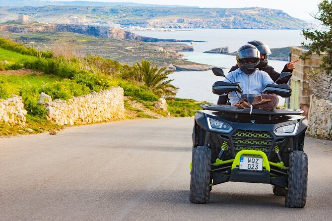 Gozo Quad Bike Day Tour - All-inclusive + Blue Lagoon - Getting behind the handlebars