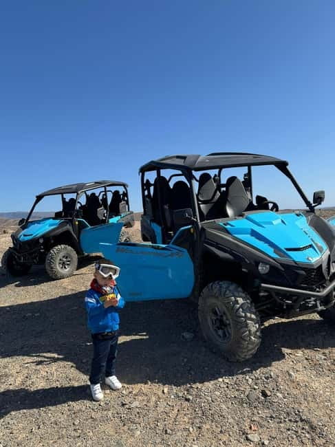 Gran Canaria Buggy tour - Leaving Esnautica for the southern hills