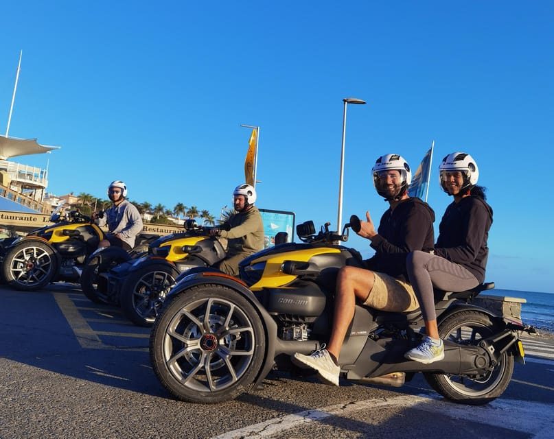 Gran Canaria: Can-Am Ryker 3-Wheel Motorcycle / Buggy / Quad - The Maspalomas route for a shorter local view