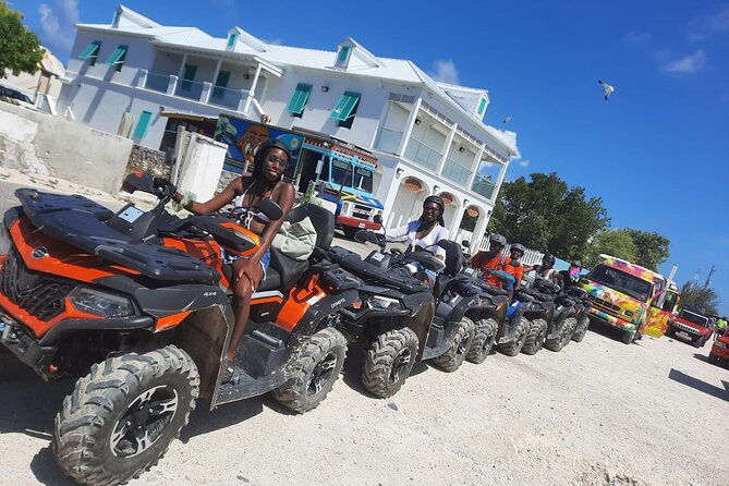 GRAND TURK: Luxury ATV Adventure Tour - Starting with historic Front Street