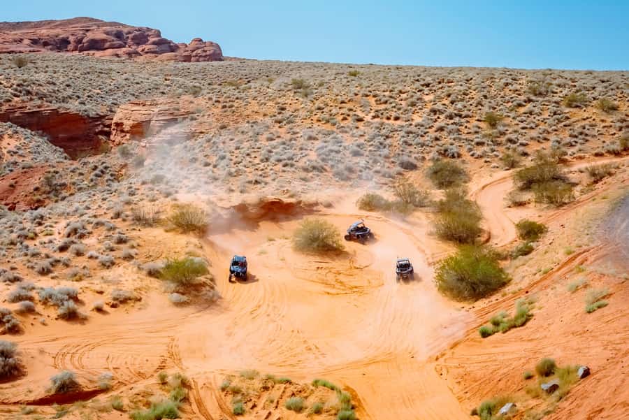 Greater Zion: Extreme Adrenaline UTV Tour in Sand Hollow - Sand dunes deliver the first big rush