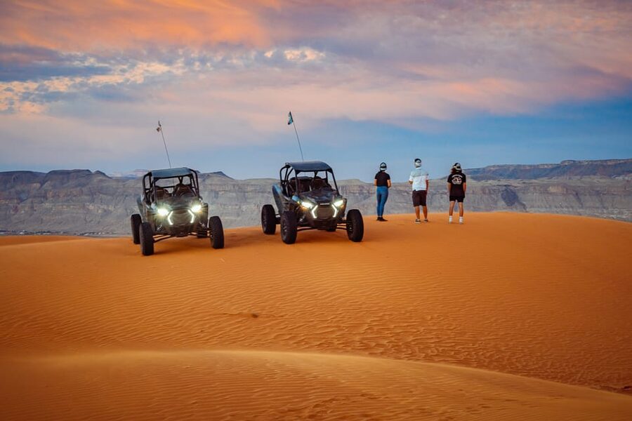 Greater Zion: Sunset UTV Tour & Views of Zion National Park - Sand Dunes at Golden Hour