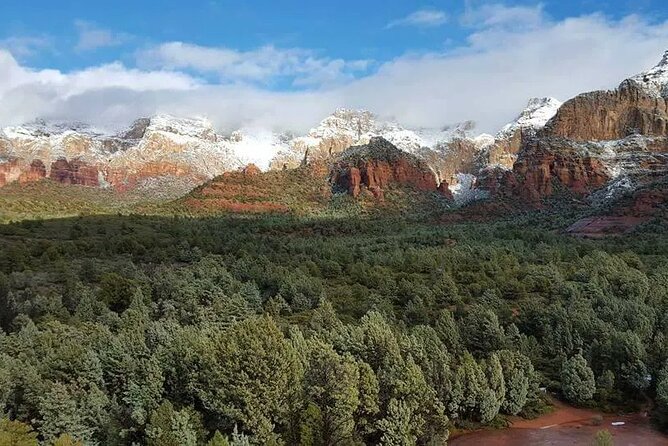 Guided ATV Tour of Western Sedona - Skeleton Bone Mountain and the Verde Valley view