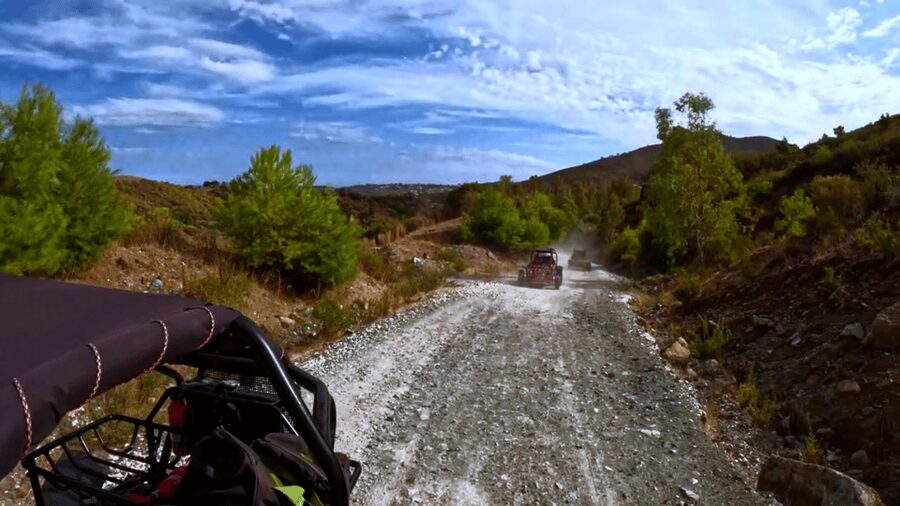 Guided Buggy Tour Mijas - The final mountain section and the local bar